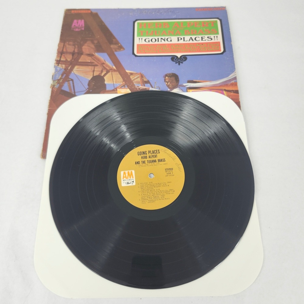 Herb Alpert Tijuana Brass Vinyl Record Going Places LP Stereo Jazz Pop Vintage